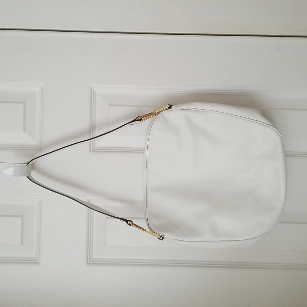Calvin Klein Leather Zip Top Bag